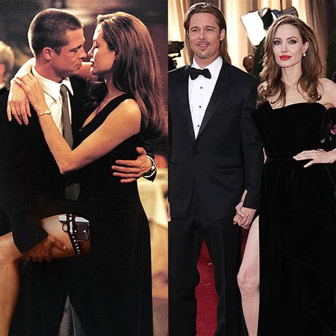 ‘Mr & Mrs Smith’: Brad Pitt & Angelina Jolie In Then And Now Photos ...