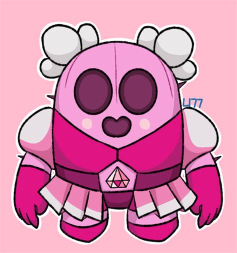 Pink Diamond Spike Brawl Stars By Lazuli177 On Deviantart