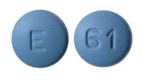 E 61 Blue Pill: Uses, Dosage, Side Effects, Warning - Meds Safety