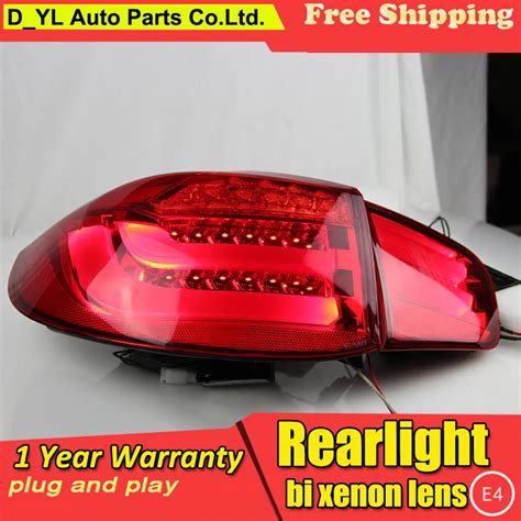 Car Styling For Tail Lights Vw Tiguan Led Rear Light Fog