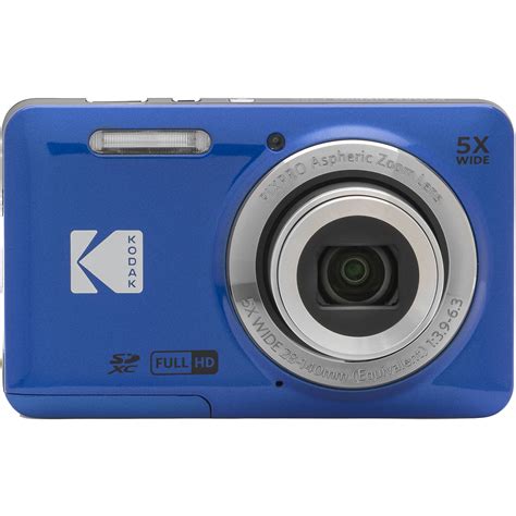 Kodak PIXPRO FZ55 Digital Camera Blue FZ55BL B H Photo Video