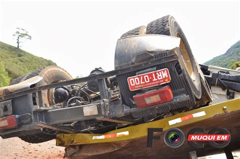 Muqui em Foco A notícia na hora certa Grave acidente Rodovia Muqui