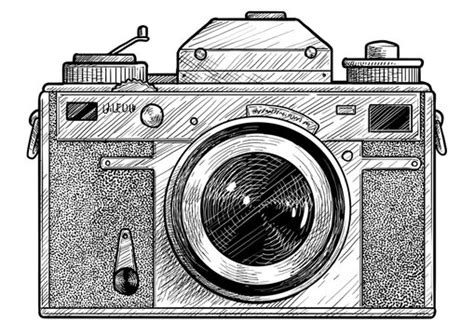 Simple Camera Lens Drawing