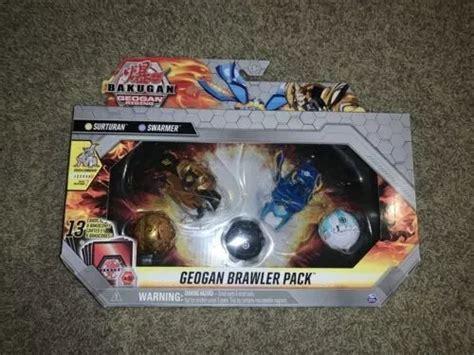 Bakugan Geogan Riser Brawler Pack Swarmer Surturan Brand New Eur