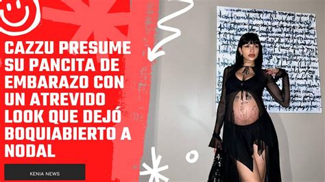 Cazzu Presume Su Pancita De Embarazo Con Un Atrevido Look Que Dej