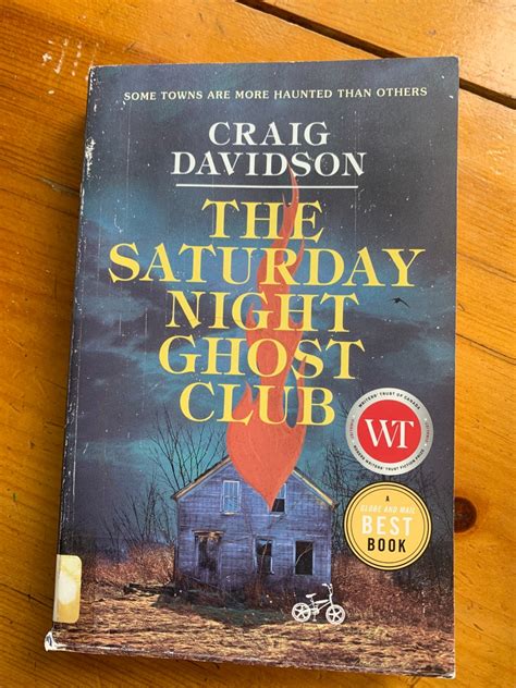 The Saturday Night Ghost Club By Craig Davidson A Review Little Ms Word Smith