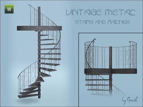 Spiral Staircase Sims Mod