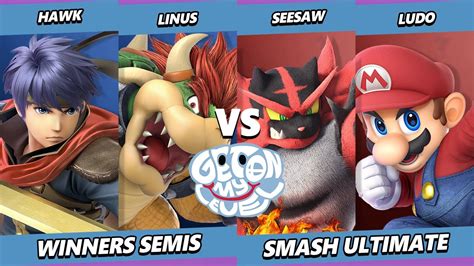 Goml 2023 Top 8 Seesaw And Ludo Vs Hawk And Linus Smash Ultimate Ssbu Youtube