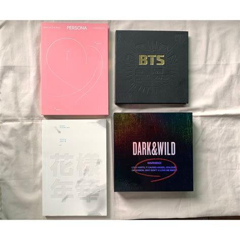 Unsealed Official BTS 2 Cool 4 Skool Dark Wild MOTS Persona