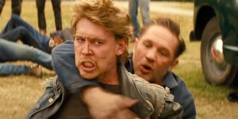 The Bikeriders Trailer Austin Butler Gets Violent Tom Hardy Does A