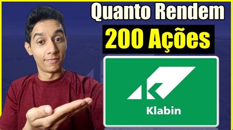 Klabin Anuncia Dividendos Quanto Rendem A Es Youtube