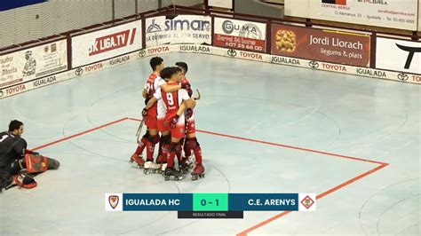 Resumen Igualada Rigat HC 0 1 CE Arenys De Munt YouTube