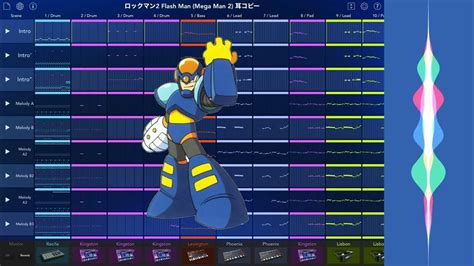 Mega Man 2 Flash Man Stage Music Korg Gadget Arr ロックマン2 フラッシュマン ステージbgm アレンジ 耳コピー Mastered