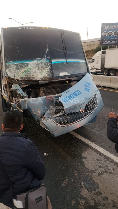 Otra Vez Deja Accidente De ATAH Cinco Lesionados TransicionMX