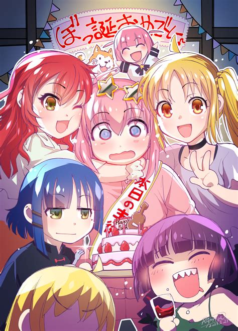 Safebooru 6girls D Absurdres Ahoge Arm Around Neck Artist Name