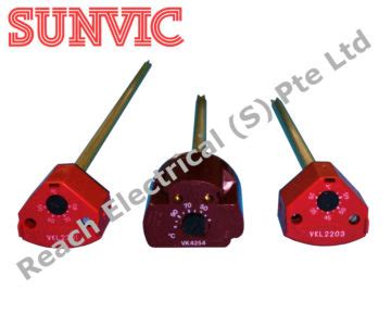 Sunvic Rod Thermostat Reach Electrical