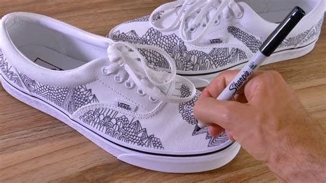 How To Draw Shoes Vans