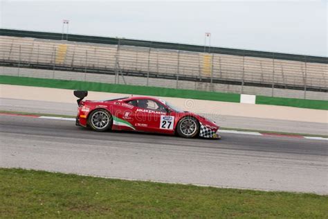 Ferrari 458 Italia Gt3 Race Car Editorial Stock Image Image Of Driver