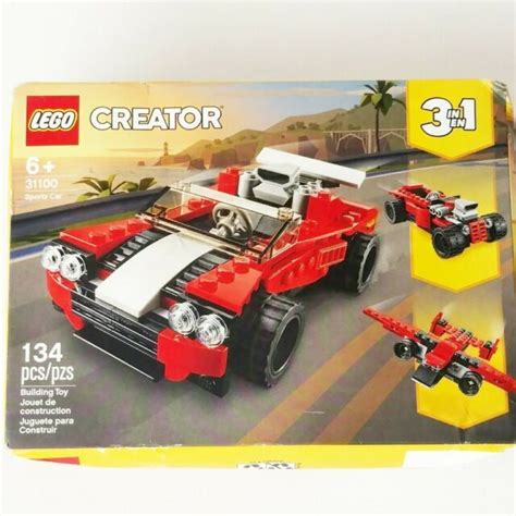 Lego Creator 3in1 Sports Car Toy 31100 Building Kit 2020 134 Pieces Ebay