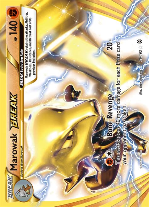 Marowak Break Breakthrough Rare Break Pokemon Tcg Digitaltq