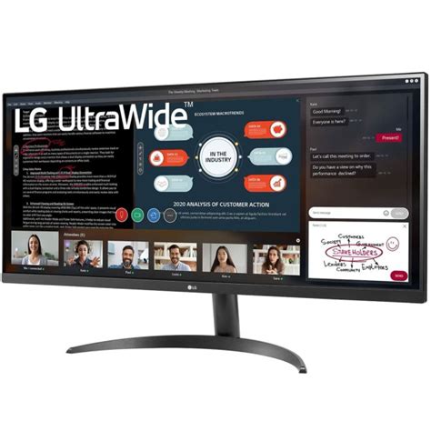 Монитор LG 34WP500-B, IPS, 2560x1080, 75 Гц 34" - купить по выгодной ...