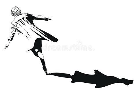 Silhouette De Femme Courante Illustration Courante Illustration De