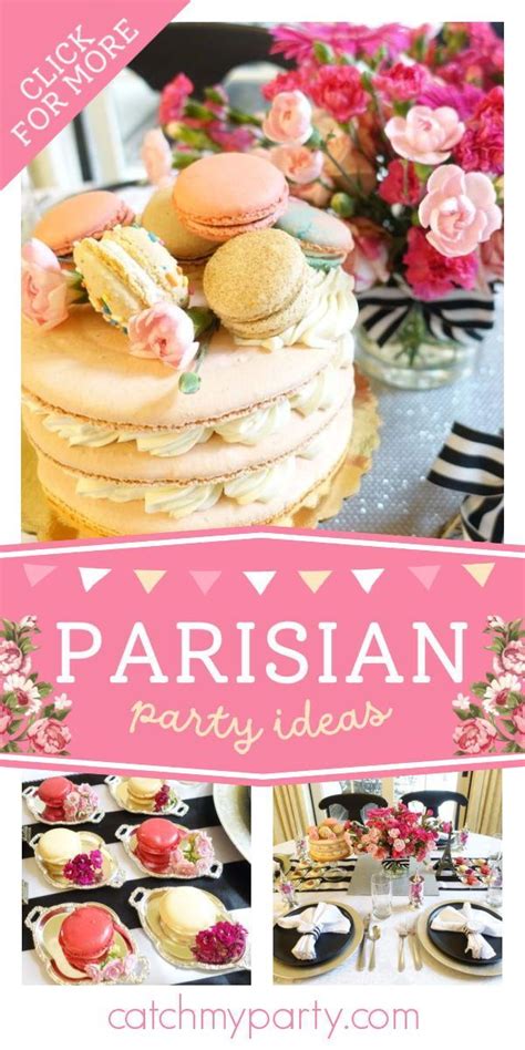 Parisian Glamour Birthday Paris In The Spring Birthday Party