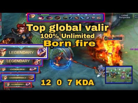 BEST BUILD VALIR 2021 TOP GLOBAL VALIR HOW TO USE VALIR MLBB