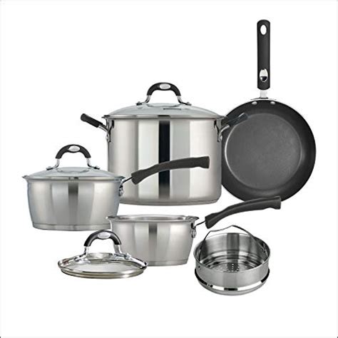 7 Best Tramontina 18 10 Stainless Steel Triply Clad Cookware Set 8