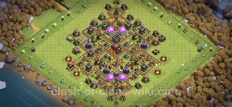 Farming Base Th10 With Link Anti Everything Hybrid Clash Of Clans