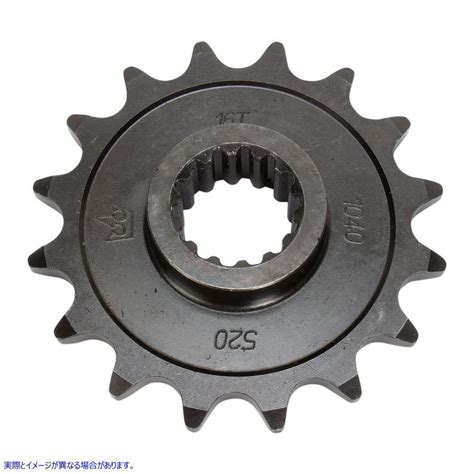 取寄せ 軽量スチールスプロケット ドリブンレーシング Counter Shaft Sprocket 16 Tooth 1040 520 16t Drag 12120926