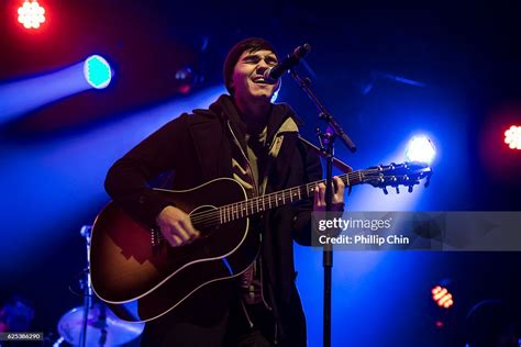 Singer Tyler Shaw Performs At The Surrey Tree Lighting Festival On