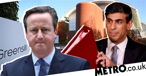 Rishi Sunak Accused Of Running Scared In David Cameron Lobbying Row News Uk Metro News