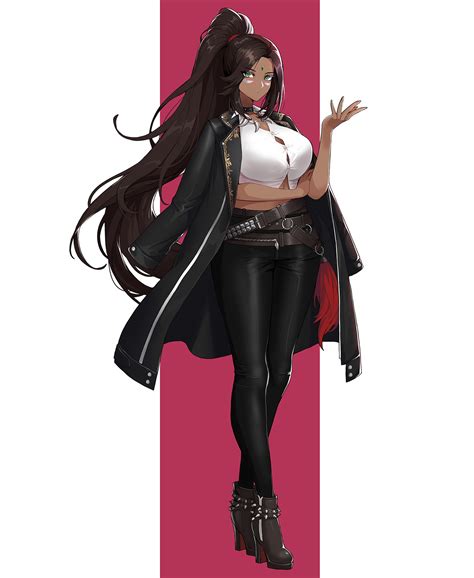 Safebooru 1girl Alternate Costume Ankle Boots Arm Under Breasts Arm Up Belt Black Jacket Black