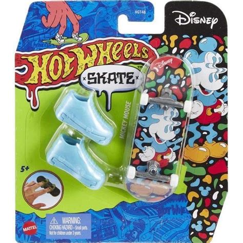 Hot Wheels Skate Fingerskate Disney HNG Pack Skateboard à Doigt
