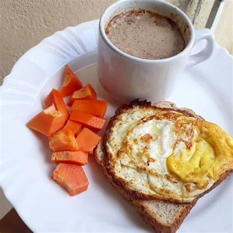 Um café da manhã bem nutritivo