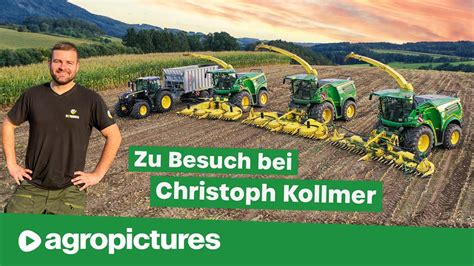 Maisernte Mit Christoph Kollmer Lohnunternehmer Und Youtube Star