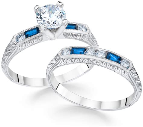 The Perfect Pair 9 Ideal Engagement Ring And Wedding Band Combinations