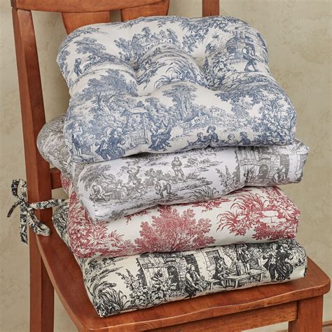 Victoria Park Toile Chair Cushion Set Of 2