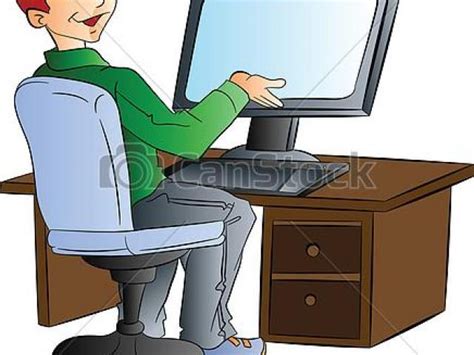 Professional Clipart Computer User Picture 3110876 Professional