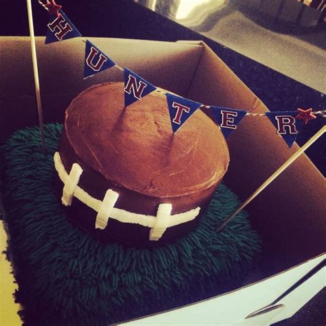 Football Cake Football Cake Bakery Baked Goods