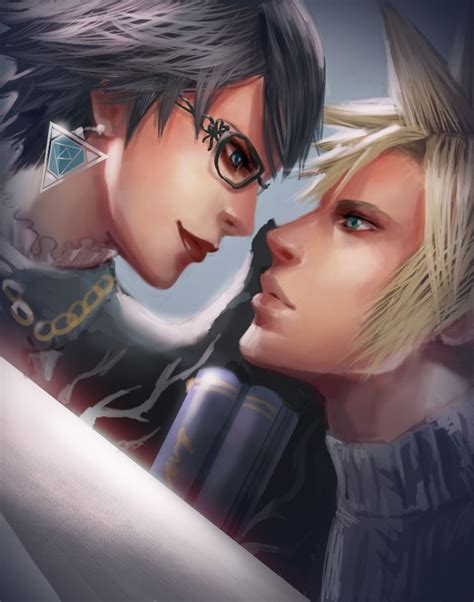 Bayonetta And Cloud Super Smash Bros Smash Bros Bayonetta