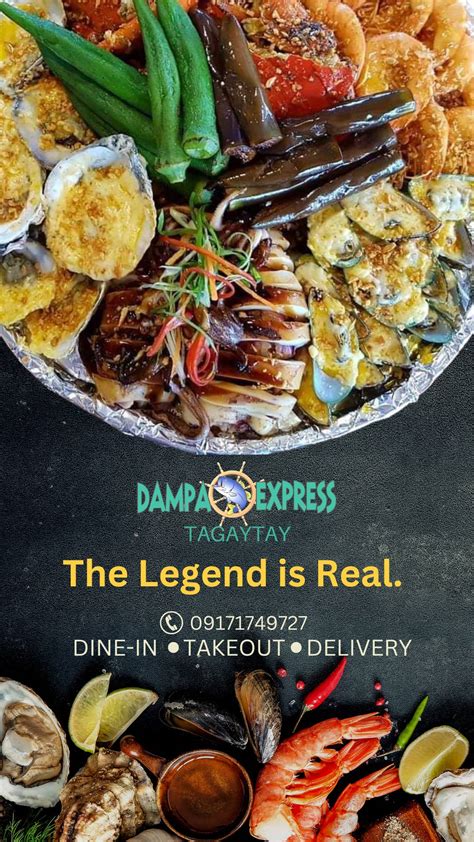 Menu At Dampa Express Restaurant Tagaytay