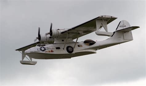 Consolidated Pby Catalina Maritime Patrol Bomber Of United States Navy