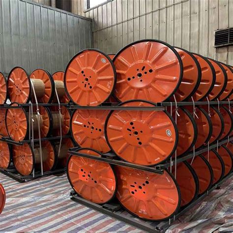 High Speed Double Steel Reel Wire And Cable Bobbin For Cable Stranding Longtermgroup Cable Machine