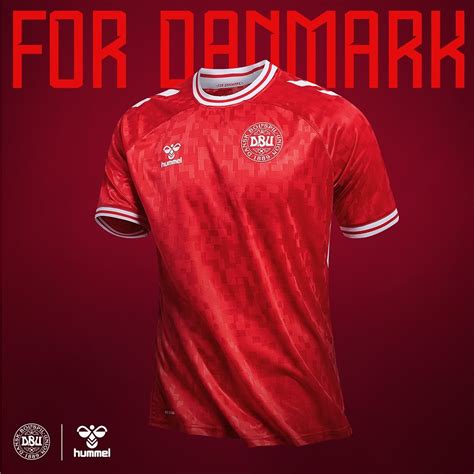 Denmark Hummel Home Kit Football Shirt Culture Latest Football