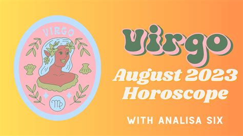 Virgo August 2023 Horoscope YouTube