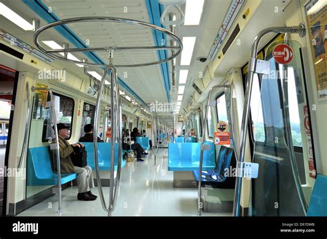 Taipei Subway Indoors Taiwan Stock Photo Alamy