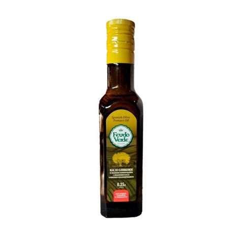 Масло оливковое FEUDO VERDE POMACE раф с доб. нераф олив масла 250 гр ...