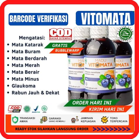 Jual Vitomata Madu Vitomata Obat Mata Mines Madu Vitomata Vitomata